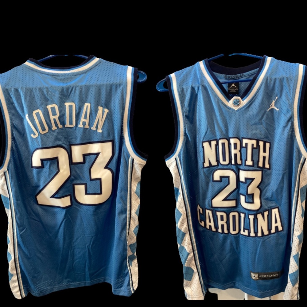 Michael Jordan Authentic 23 North Carolina Jersey